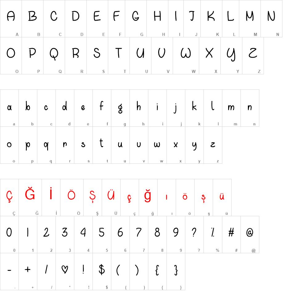 Waiting For You font